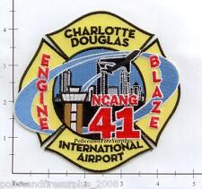 North Carolina - Charlotte Douglas Engine 41 Interntl Airport NC Fire Dept Patch picture