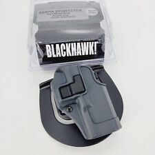 BlackHawk SERPA Level 2 Sportster Holster Gun Metal Gray GLOCK 19 Paddle RH picture
