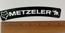 Vintage Original Metzler Fox Sticker 1