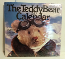 The Teddy Bear Calendar 1987 NEW Sealed *some tears* picture