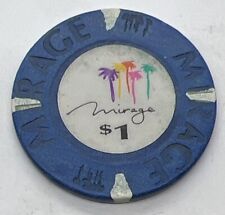 Mirage Casino Las Vegas Nevada $1 Chip 1989 picture