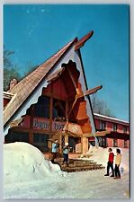 Postcard Boynehof Lodge @ Boyne Mountain Lodge Boyne Falls Michigan  F 10 picture
