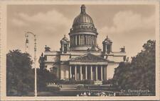 Postcard St Isaac's Cathedral St Petersburg Russia  picture