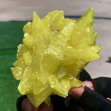 306G Minerals ** LARGE NATIVE SULPHUR OnMATRIX Sicily- FREE picture