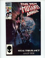 New Mutants Annual #1 Comic Book 1985 VF- Marvel Cannonball Comics picture