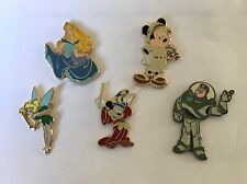 Vintage Disney Pins Mickey Mouse Trading Pin Lot of 5 picture