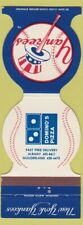 Matchbook Cover - New York Yankees 1981 schedule Domino's Pizza Albany NY picture