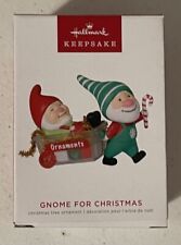 2022 Hallmark Keepsake Ornament Gnome For Christmas Brand New In Box Xmas Gnomes picture