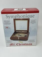 Mr Christmas Symphonique Wood Music Box Plays 50 songs 2005 picture