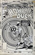 GENE COLAN -  HOWARD THE DUCK #25 COVER picture