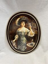VINTAGE 1970's DRINK PEPSI-COLA GIBSON GIRL SERVING TRAY picture