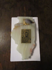 Abraham Lincoln Land of Lincoln Vintage Fiesta Onyx with Pen picture