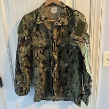 US NAVY UNIFORM NWU TYPE 3 BLOUSE. SIZE SMALL LONG. NAVY WORKING UNIFORM picture