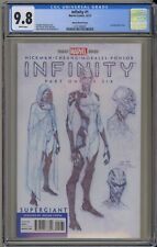 Infinity CGC 9.8 Variant Sketch Set 1 2 3 4 5 6 Black Order Thanos Movie Marvel picture