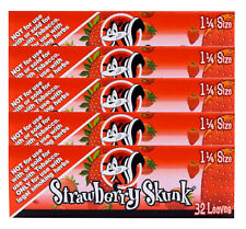 Skunk Strawberry Flavored Rolling Papers 1.25 5 Packs picture