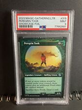 PEREGRIN TOOK PSA 9 MINT FOIL CREATURE #315 2023 MAGIC THE GATHERING LTR TCG picture