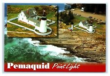 Postcard Pemaquid Point Light, Maine M3116 picture