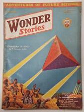 Wonder Stories November 1931 Frank R. Paul Cvr; CA Smith; Schachner picture