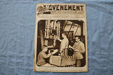 1916 MARCH 25 L'EVENEMENT MAGAZINE-EN HOLLANDE DES PROJECTILES- FRENCH - NP 8649 picture