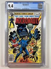 Micronauts 1 (Marvel, 1979) CGC 9.4 WP **1st Appearance Microns** picture