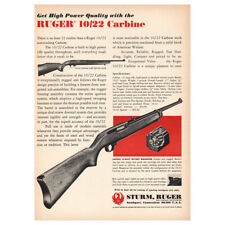 1970 Sturm Ruger: 10 22 Carbine Vintage Print Ad picture