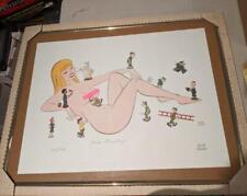 Miss Buxley by Mort Walker signed and numbered 350/1500 picture