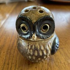 Vintage OMC Otagiri Pottery Stoneware Owl Figurine, Made in Japan picture