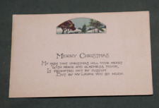 Vintage Postcard: Merry Christmas picture