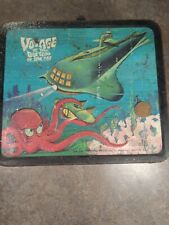 Vintage Aladdin Metal Lunch Box Voyage to the Bottom of the Sea picture