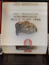1958 First Production Ferromaganese Neville Island Pennsylvania Paperweight RARE picture