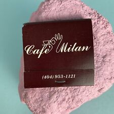 Vintage Cafe Milan Matchbook Atlanta, Ga picture