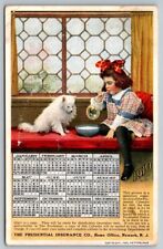 1910 The Prudential Insurance Co.  Advertisement Calendar Postcard picture