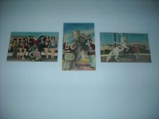 Vintage Postcard Lot 3 Gainesville Community Circus Texas Clown Ladies Horse picture