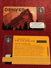 Starbucks Card 2016 Denver Colorado- Rocky Mountains - NEW Unused RARE picture