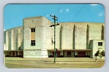 Charleston WV-West Virginia, Municipal Auditorium, Antique Vintage Postcard picture