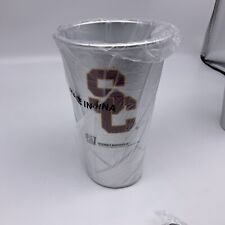 Coors Light SC USC COLD ACTIVATED Aluminum PINT Solo Cup Plus Three Key Chains picture