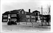 KS, Goodland, Kansas, RPPC, Grant School Building, Exterior View, Photo picture