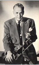 ABC Radio Host Tom Breneman Breakfast in Hollywood, 1945 Kellogg Co. Postcard picture