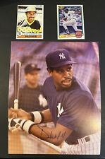 Dave Winfield HOF Signed New York Yankees Angels 8x10 Photo Autographed + Cards picture