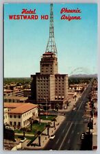 Postcard Hotel Westward Ho Phoenix Arizona picture