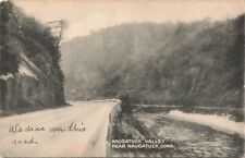 Postcard Naugatuck Valley River Road Connecticut CT 1946 picture