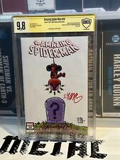 Amazing Spider-Man #26 Signed By Skottie Young Exclusive Variant Cover CBCS 9.8 picture