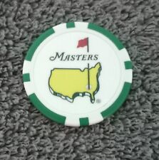 PGA GOLF MASTERS SOUVENIR COLLECTIBLE POKER CHIP GOLF BALL MARKER picture