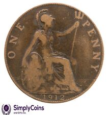 1912 PENNY RMS TITANIC COIN Old British Bronze Vintage Ship- Posted from Belfast picture