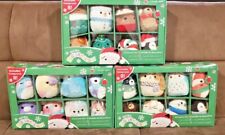 SQUISHMALLOWS CHRISTMAS 4” ORNAMENTS 8 PACK YOU PICK COLLECTION 2023 KELLYTOY  picture