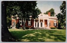 Monticello Thomas Jefferson Home Charlottesville Virginia East Front Postcard picture