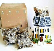 NEW in BOX VTG Avon NATURAL HOME SCENTS COTTAGE/HOUSE Potpourri Candle Warmer picture