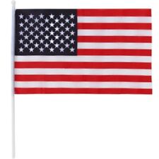Mini American Flags on Plastic Sticks, 11 in. X 7 in. - 3/pkg. picture