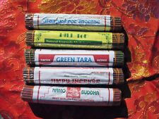 5 FAT ROLLS -VARIETY & great price HAND CRAFTED TIBETAN BUDDHIST INCENSE NEPAL picture