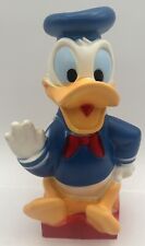 Vintage Donald Duck Walt Disney Productions Coin Piggy Bank Play Pal Plastics picture